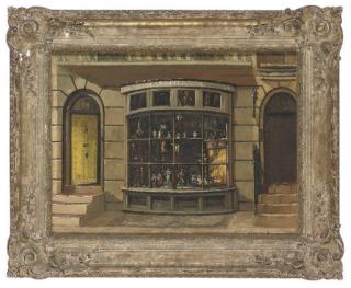 John Vicat Cole - Halliday\'S Shop Window