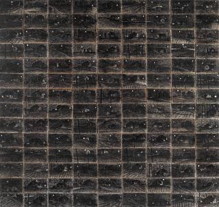 John Virtue - 126 Studies of the Fever Hospital at Night 108 x 114.5cm (42 1/2 x 45 1/16in) overall