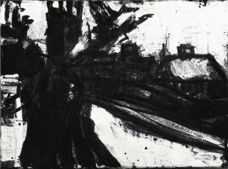 John Virtue - Landscape No. 230