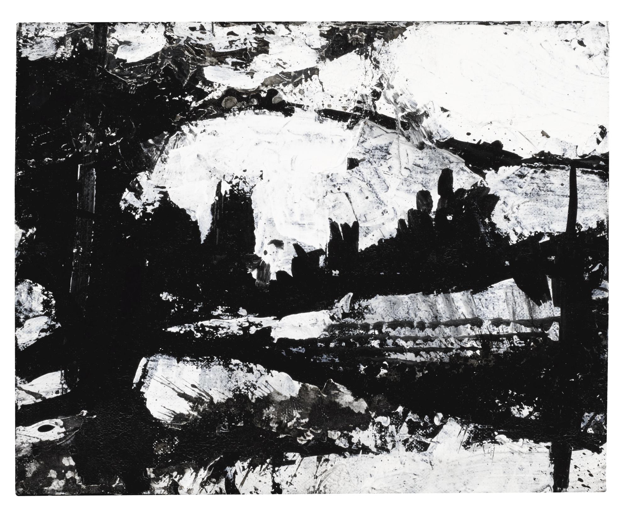 John Virtue - Landscape No. 246; Landscape No. 247