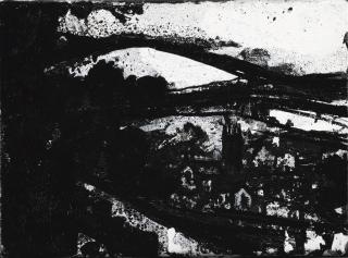 John Virtue - Landscape No. 260