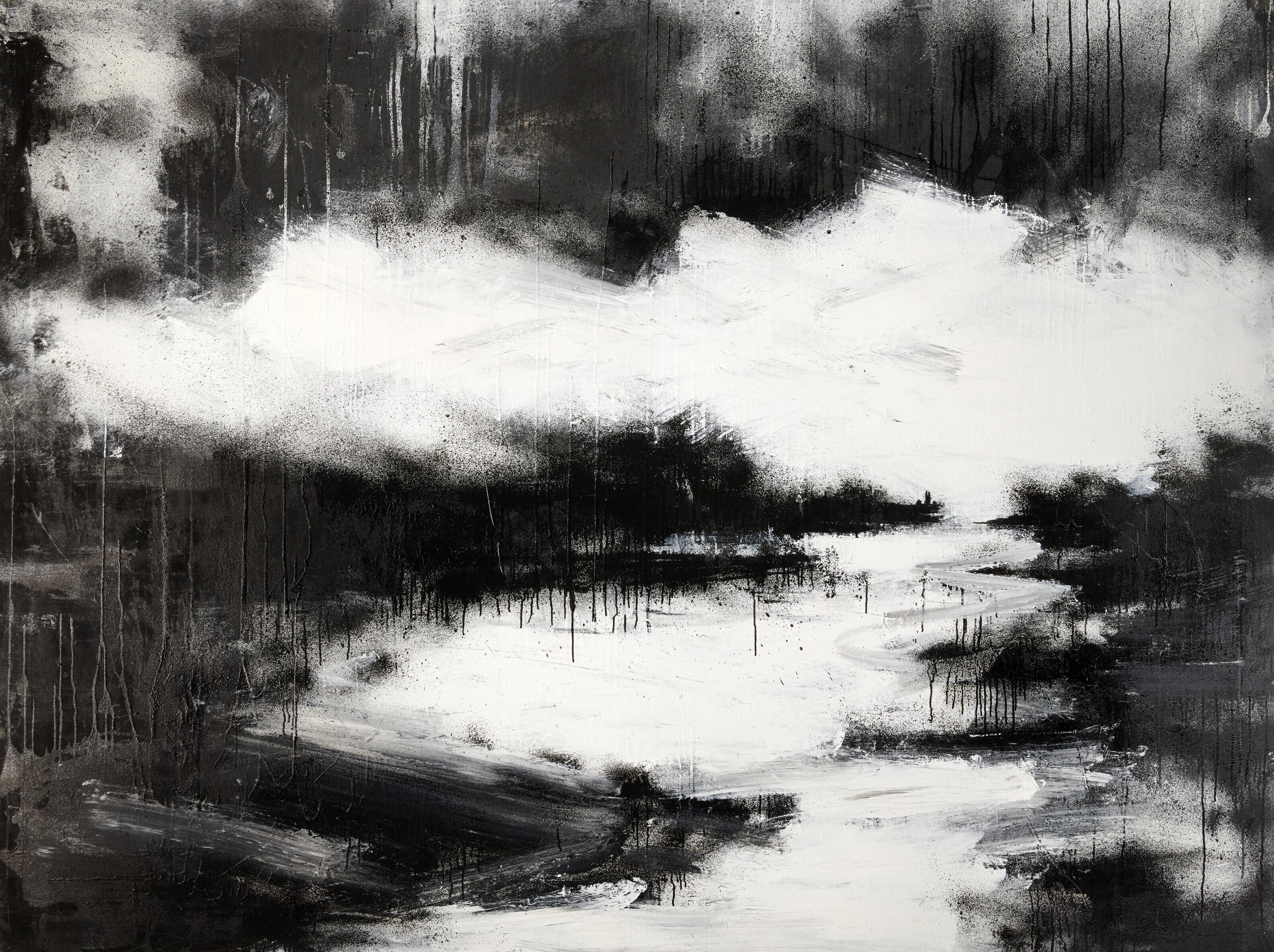 John Virtue - Landscape No 567