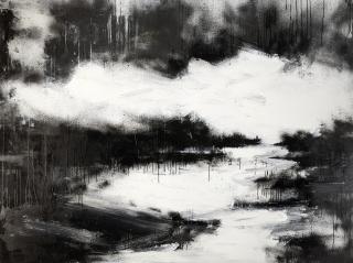 John Virtue - Landscape No 567