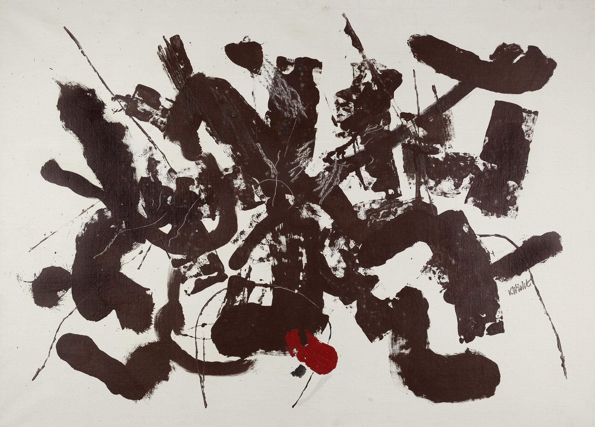 John von Wicht - „Black (Red) on White“