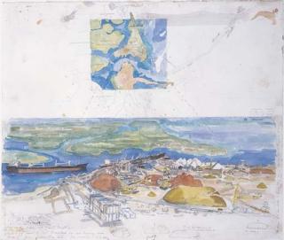 John Walter Wolseley - Sketch and Map of Port Hedland