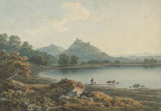 John \'Warwick\' Smith, O.W.S. - In the Roman Campagna