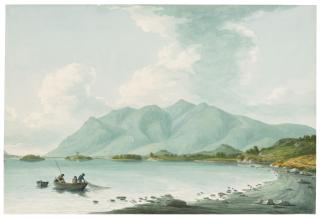 John Warwick Smith, O.W.S. - Skiddaw from Lodore, Derwentwater, Cumberland