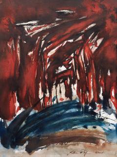 John Way - Red Sunset(Painted In 2005)