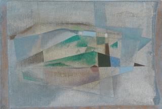 John Wells - Landscape 20 x 30.3 cm. (7 7/8 x 11 7/8 in.)