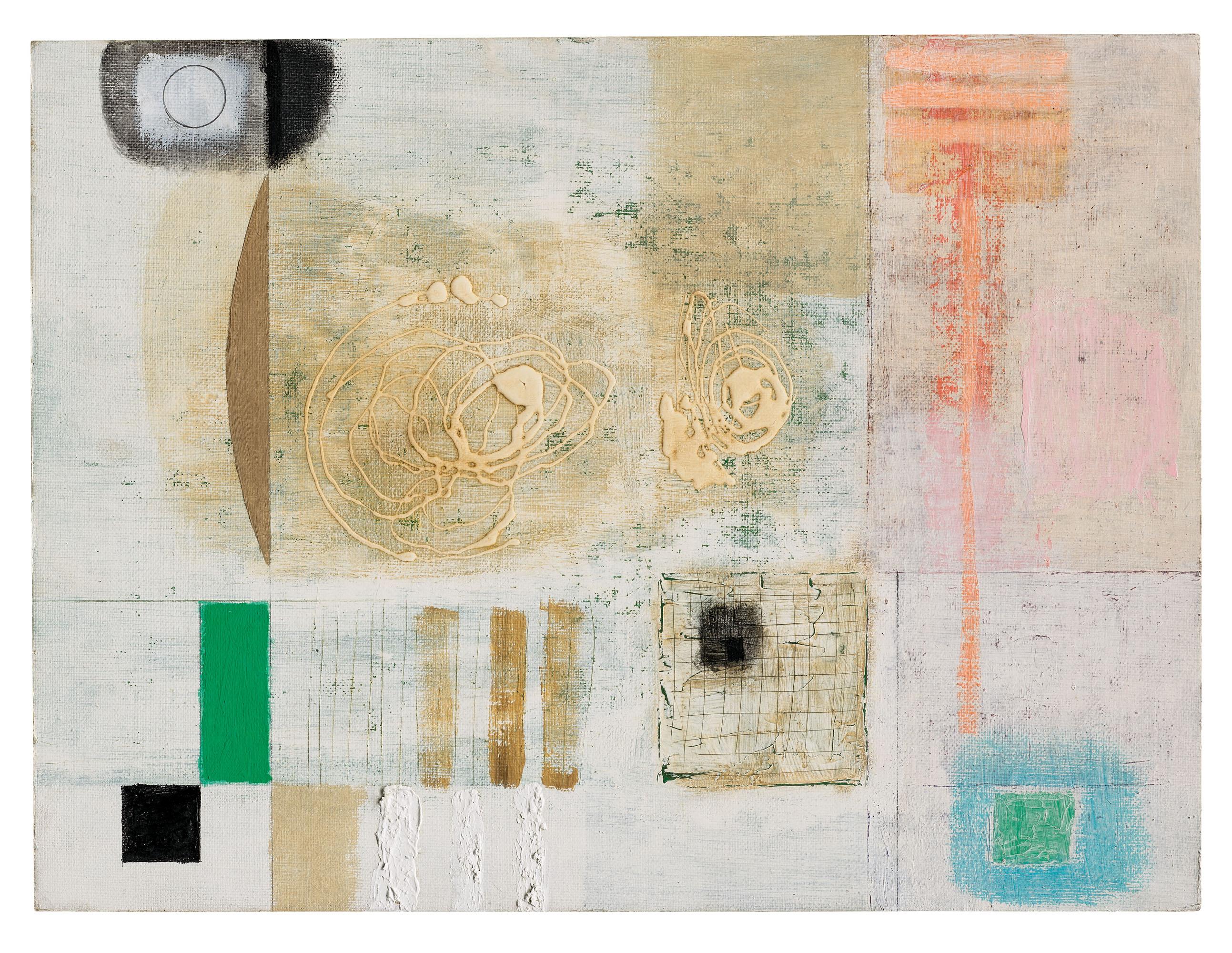 John Wells - Painting, 1976