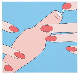 John Wesley - Untitled (Hand Cream)