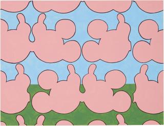 John Wesley - Untitled (Mickey & Minnie)