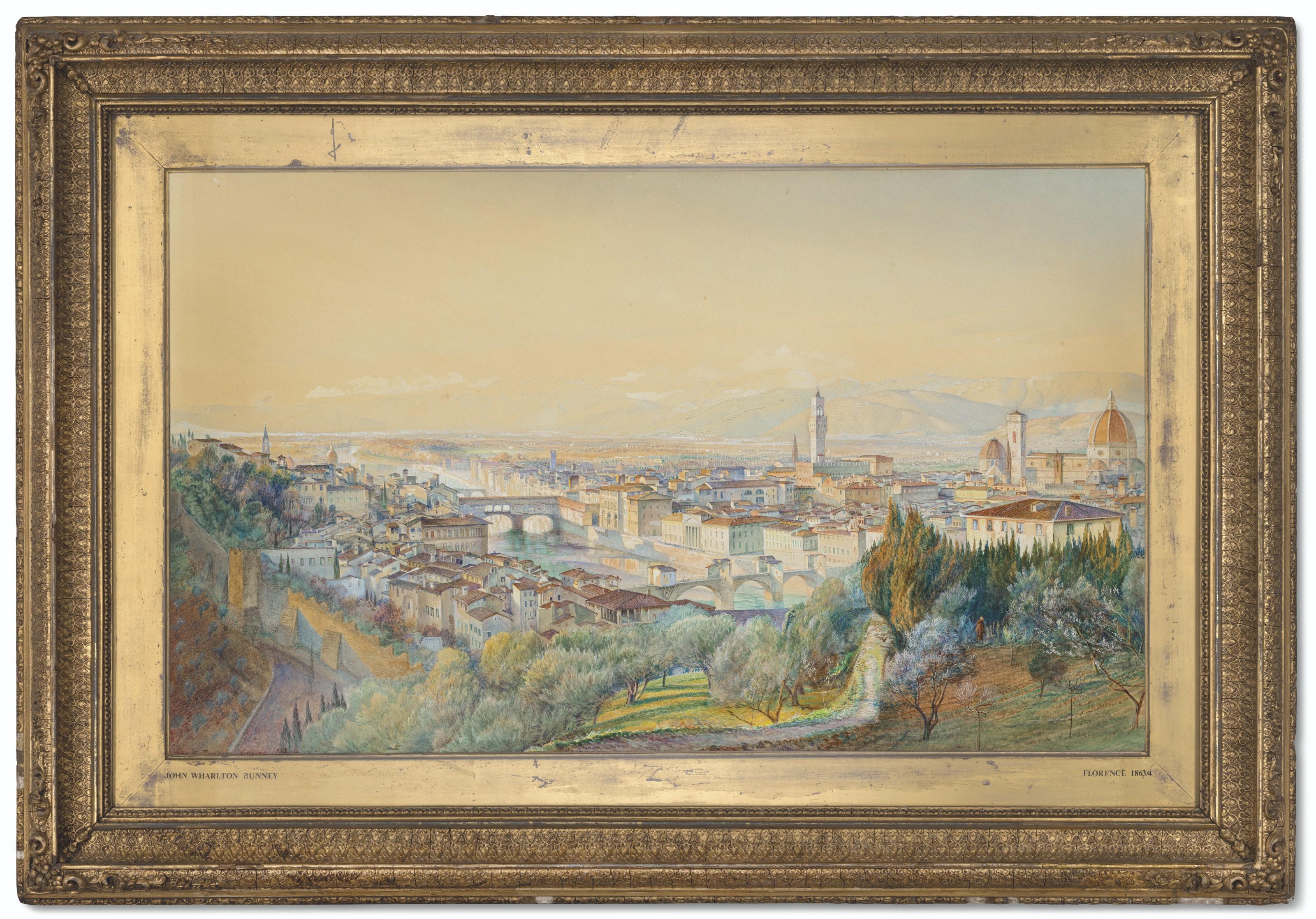 John Wharlton Bunney - Florence, From The South-East