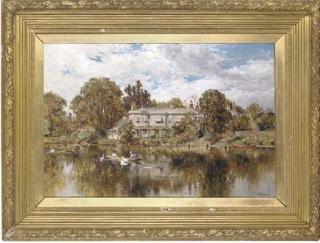 John Whipple - A sunny afternoon on the river