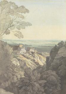 John White Abbott - Bristol from the Downs