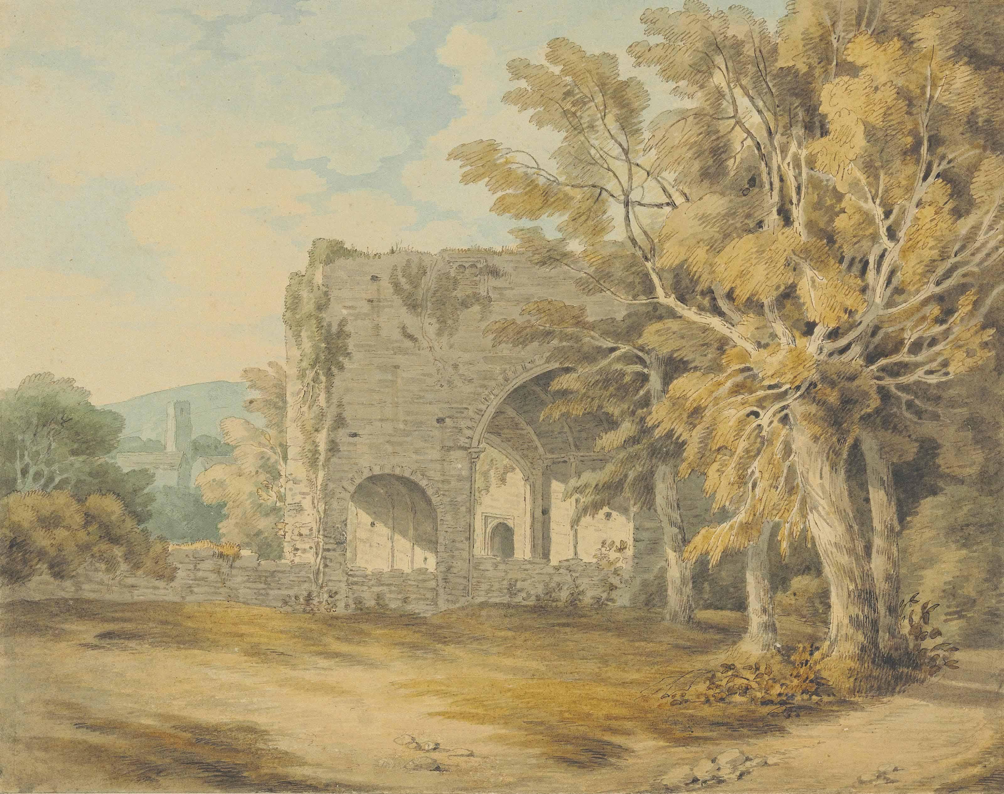 John White Abbott - Cornworthy Abbey, South Hams, Devon
