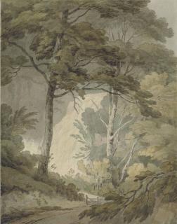 John White Abbott - The Lower Part Of Corra Linn, One Of The Falls Of The Clyde, Lanarkshire