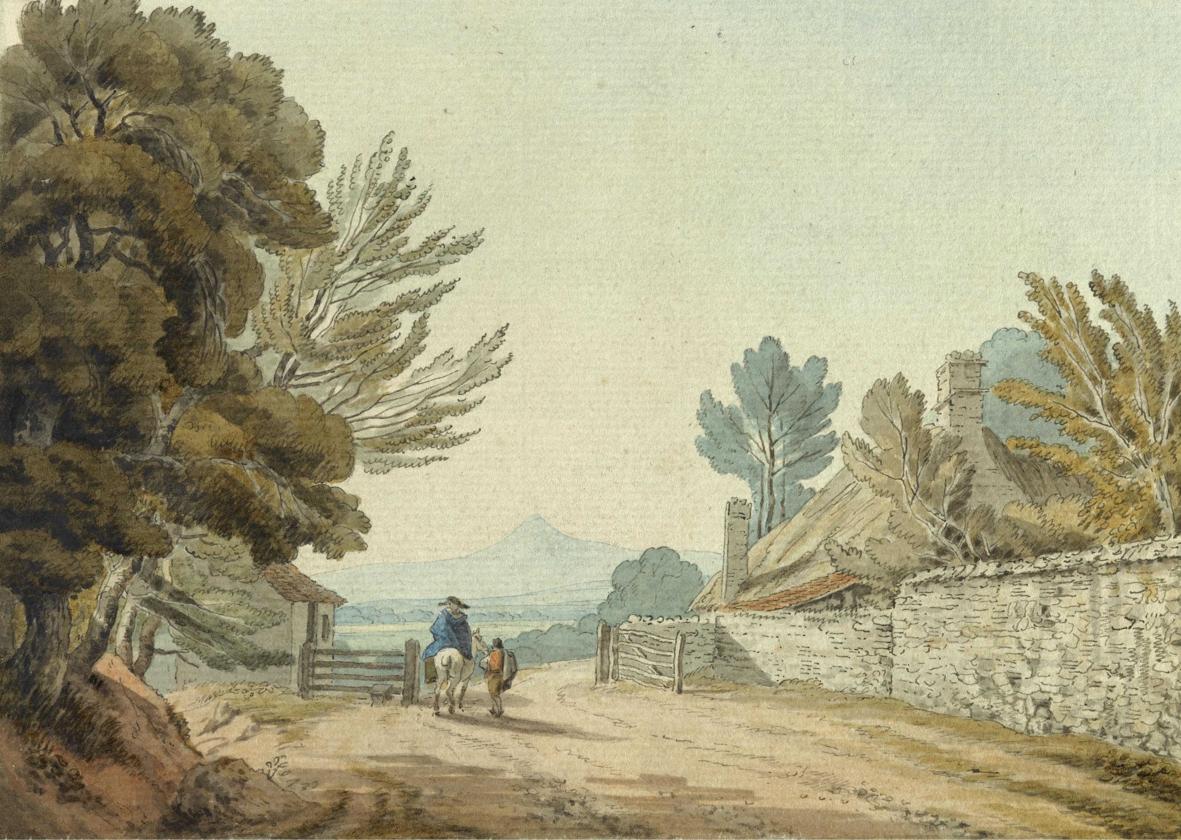 John White Abbott - The Sugar-Loaf Mountain, Monmouthshire