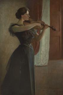 John White Alexander - Portrait Of Kathleen Cowan