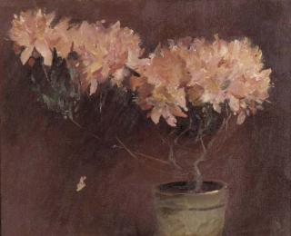 John White Alexander - Study for Peonies