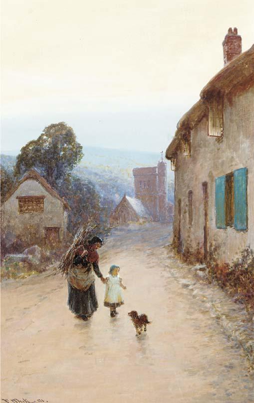 John White - Branscombe, Evening after rain