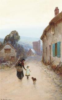 John White - Branscombe, Evening after rain