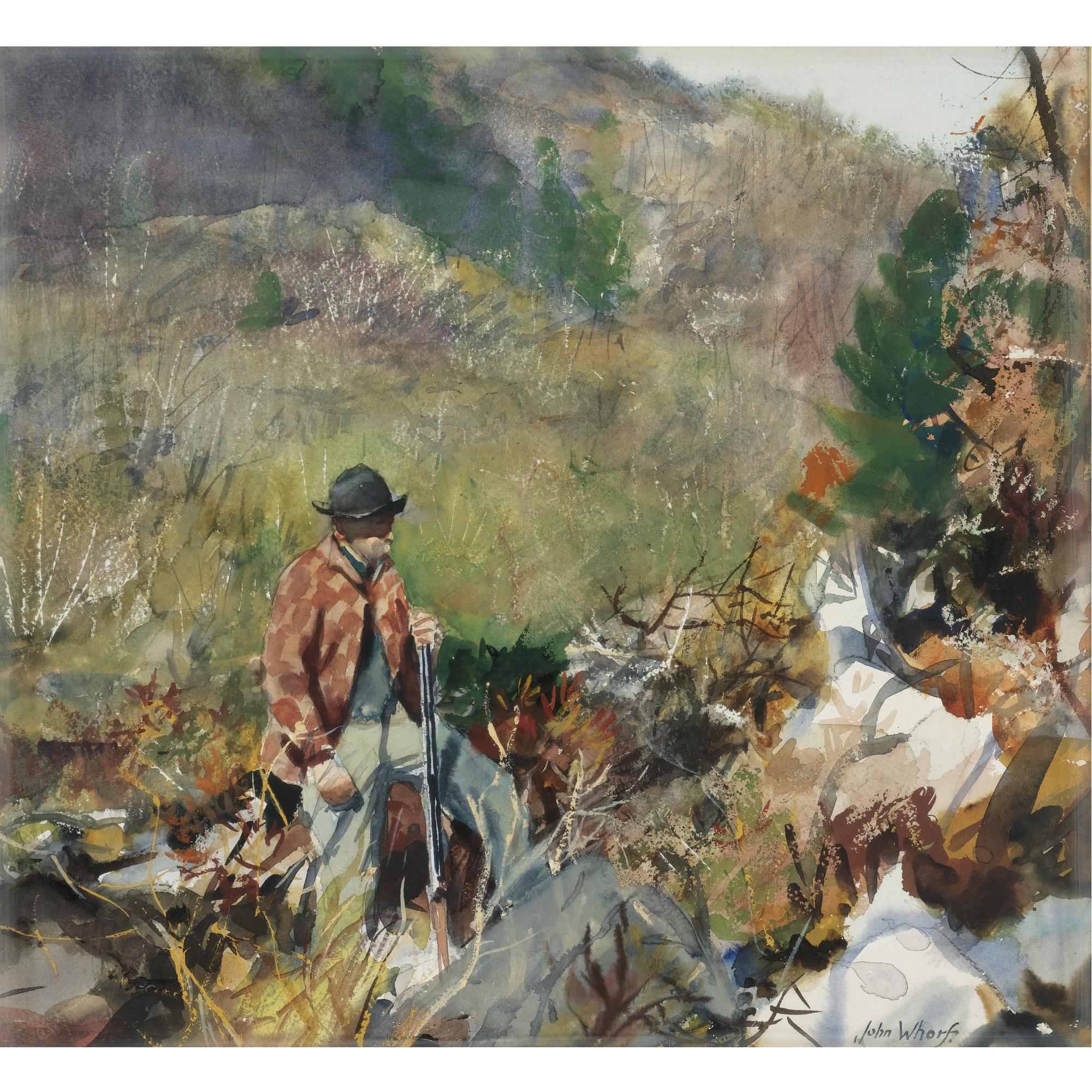 John Whorf - American The Hunter