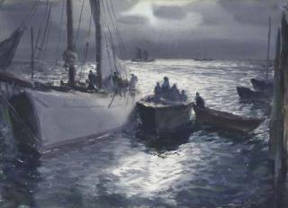 John Whorf - Fisherman\'S Moon Sailing Party