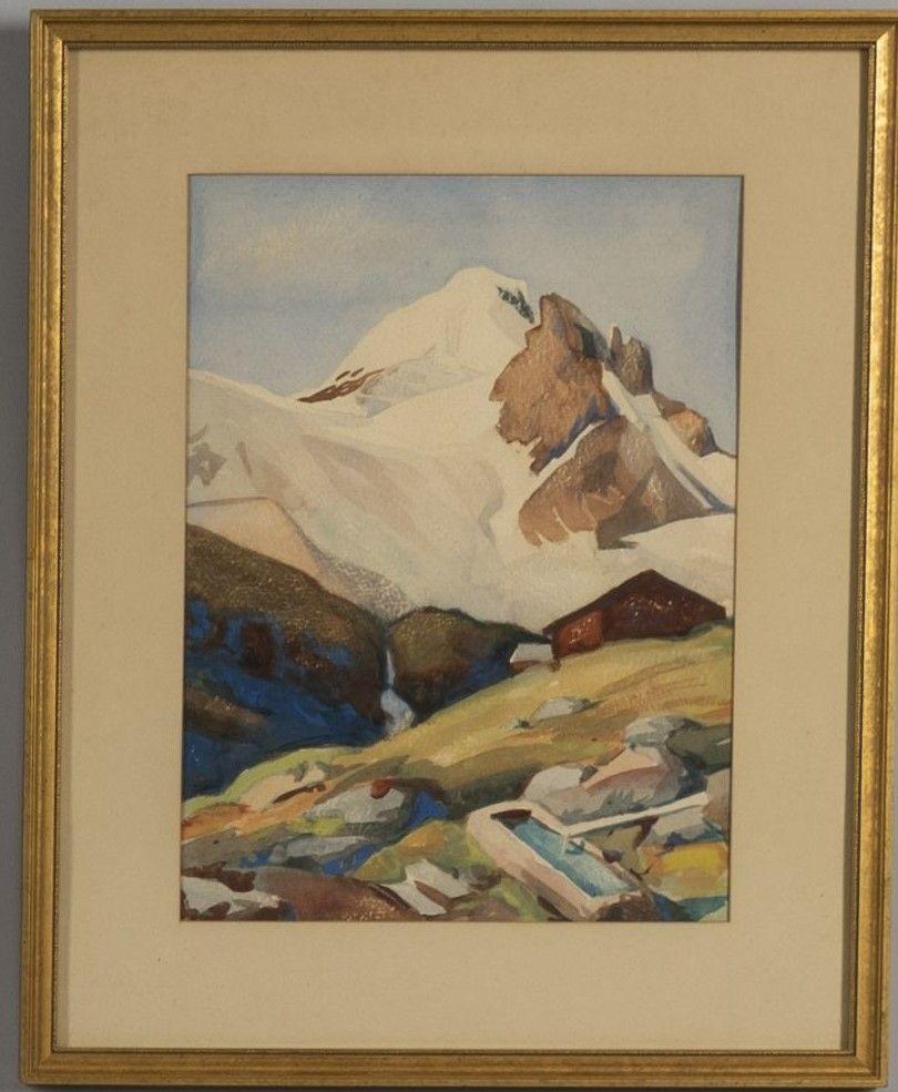 John Whorf - Mountain Landscape, Spring