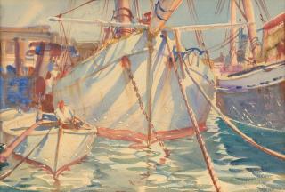 John Whorf - The Sloop Catherine