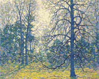 John William Bentley - Trees in Autumn