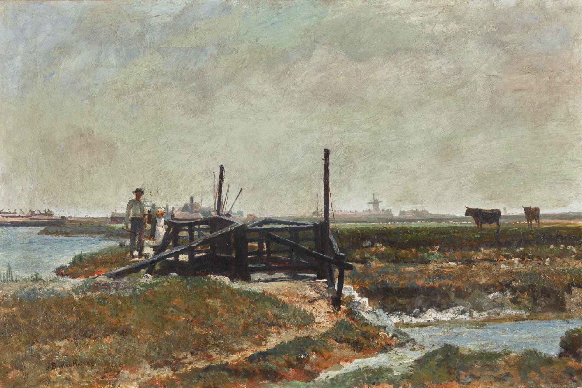 John William Buxton Knight - On The Marshes 