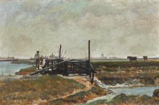 John William Buxton Knight - On The Marshes 