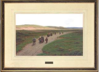 John William Buxton Knight - Returning home from market