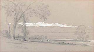 John William Casilear - Rocky Mountains Near Denver