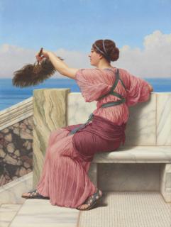 John William Godward, R.B.A. - A Signal