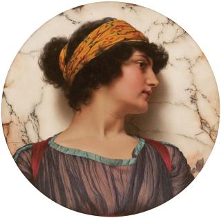John William Godward, R.B.A. - Androcléa