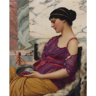 John William Godward, R.B.A. - British Ismenia