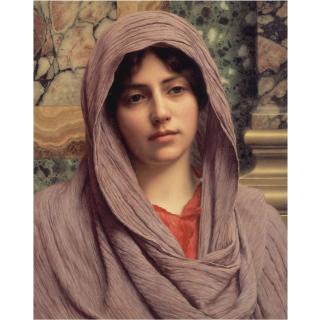 John William Godward, R.B.A. - Lycinna