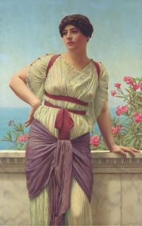 John William Godward, R.B.A. - Matrona Superba