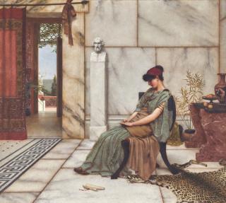 John William Godward, R.B.A. - The Engagement Ring