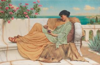 John William Godward, RBA - Dolce far niente