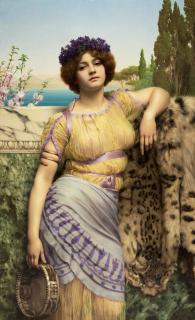 John William Godward, RBA - Ionian Dancing Girl