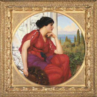 John William Godward - Reverie