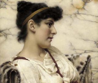 John William Godward - The Siesta