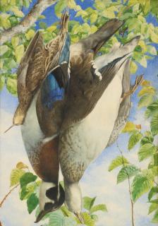 John William Hill - Brace Of Ducks