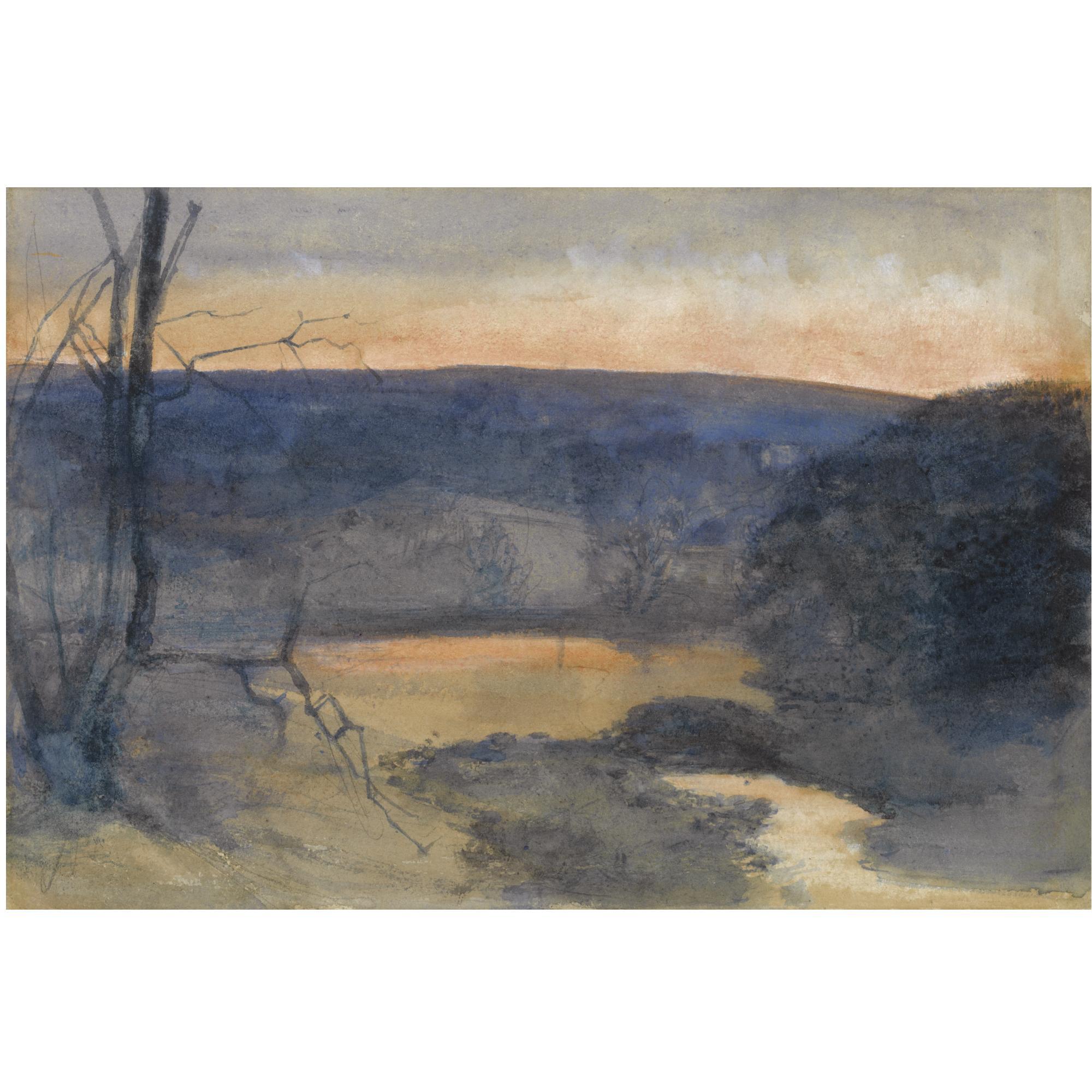 John William Inchbold - Bolton From Nature  