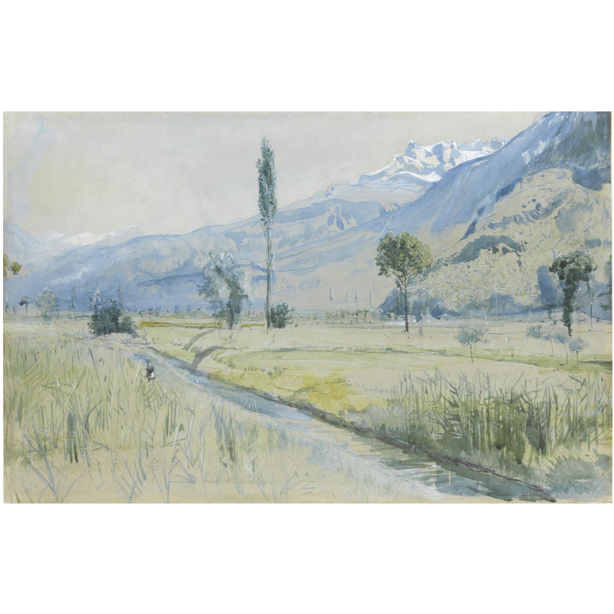 John William Inchbold - Vouverie, France