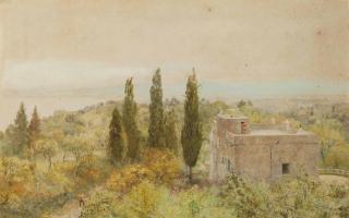 John William North, A.R.A., R.W.S. - Maison de Campagne, Algiers