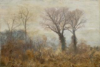 John William North, A.R.A. - When winter\'s wasteful spite was almost spent